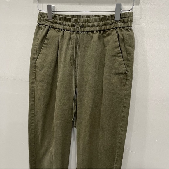 J. Crew Linen Cotton Drawstring Pants Size 0 - Picture 4 of 10